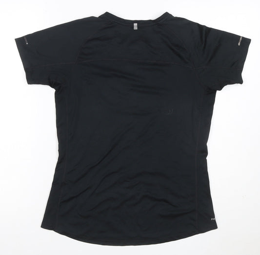 Nike Women’s Black M Dri-FIT Running Gym Athletic Jersey T-Shirt