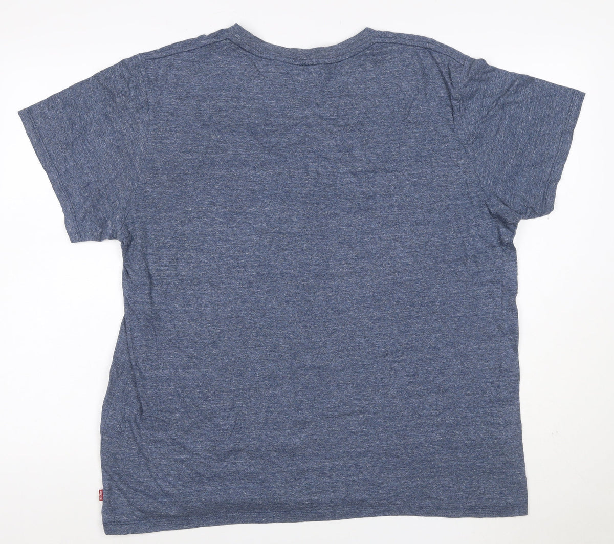Levi's Men's Blue XL Graphic Logo Crew Neck Short Sleeve T-Shirt