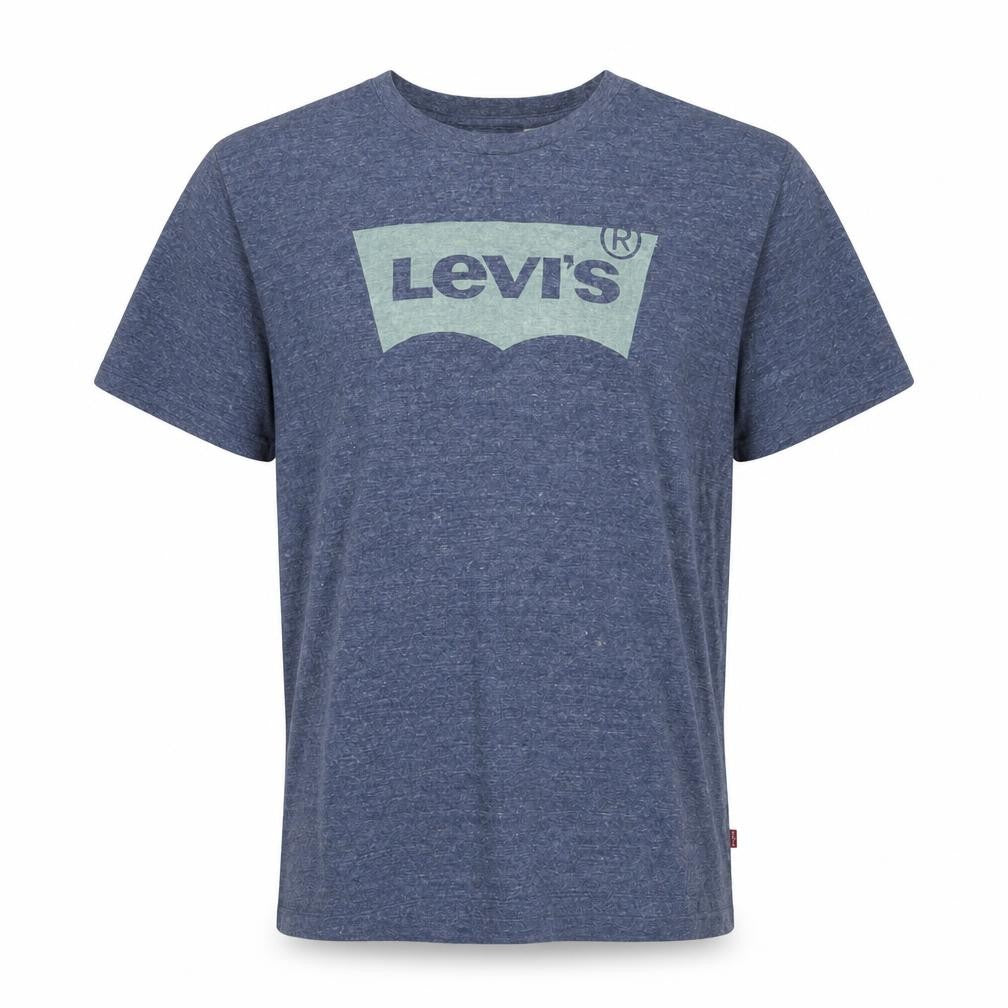 Levi's Men's Blue XL Graphic Logo Crew Neck Short Sleeve T-Shirt