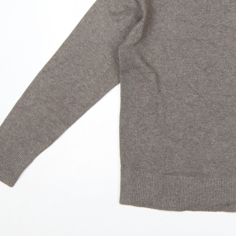 Marks and Spencer Women’s Brown M Crew Neck Knit Pullover Jumper