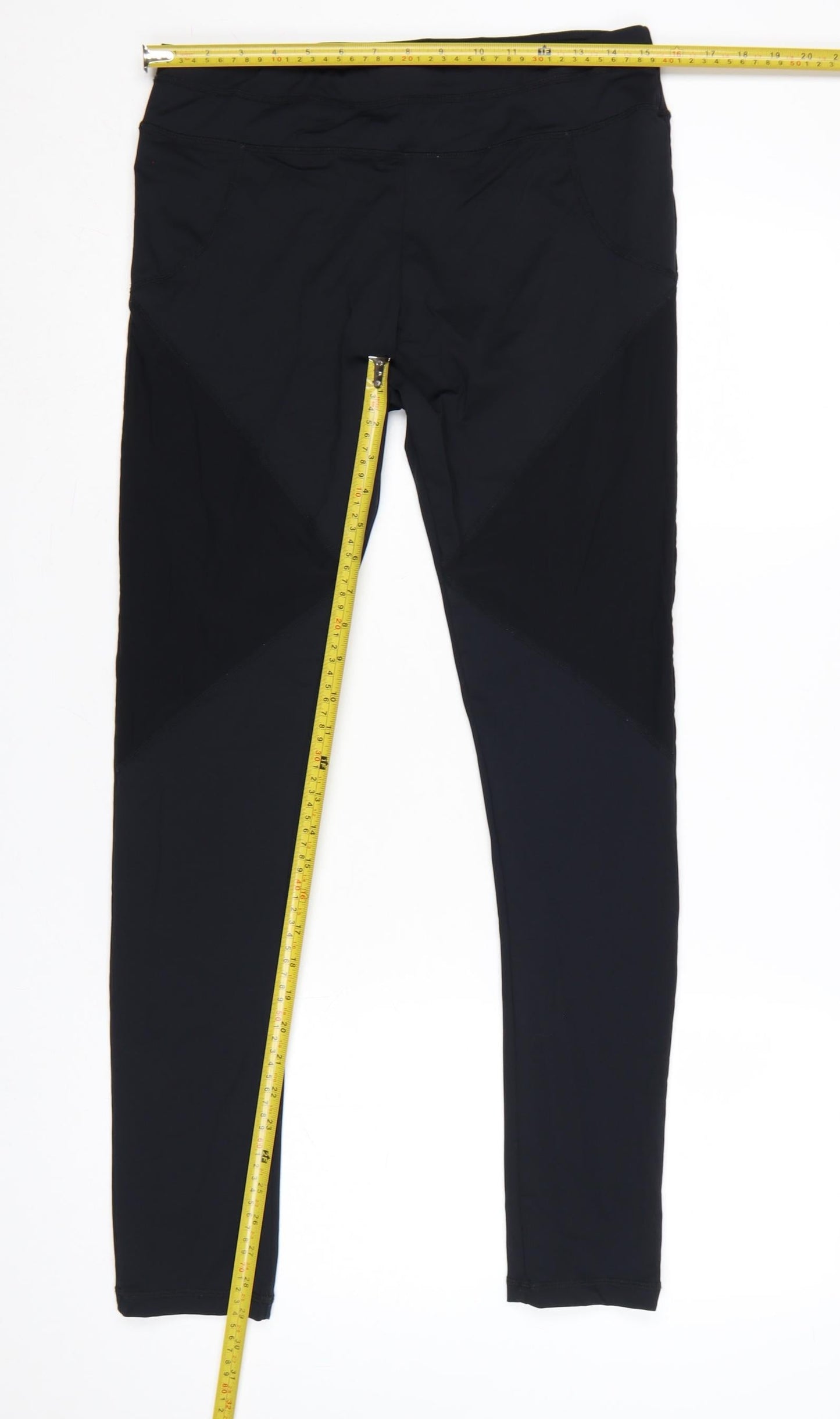 Varley Women Black L Compression Skinny Yoga Gym Leggings