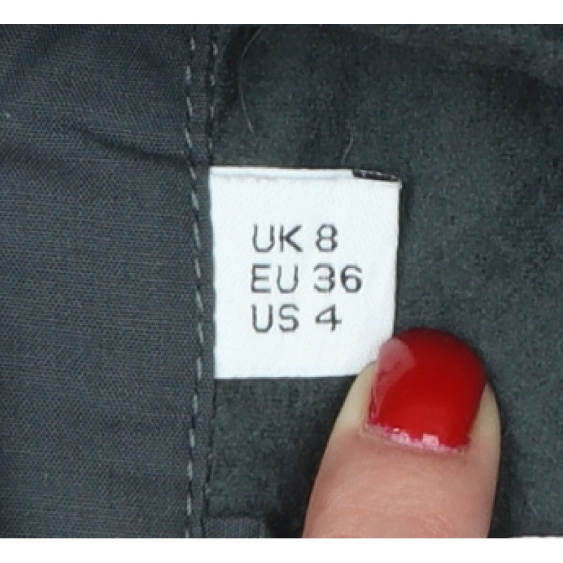 COLLUSION Women’s Black UK 8 Relaxed Button-Up Pocket Shirt