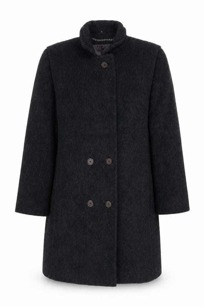 Rice Coat Company Size 14 Women’s Black Vintage Long Lined Pea Coat