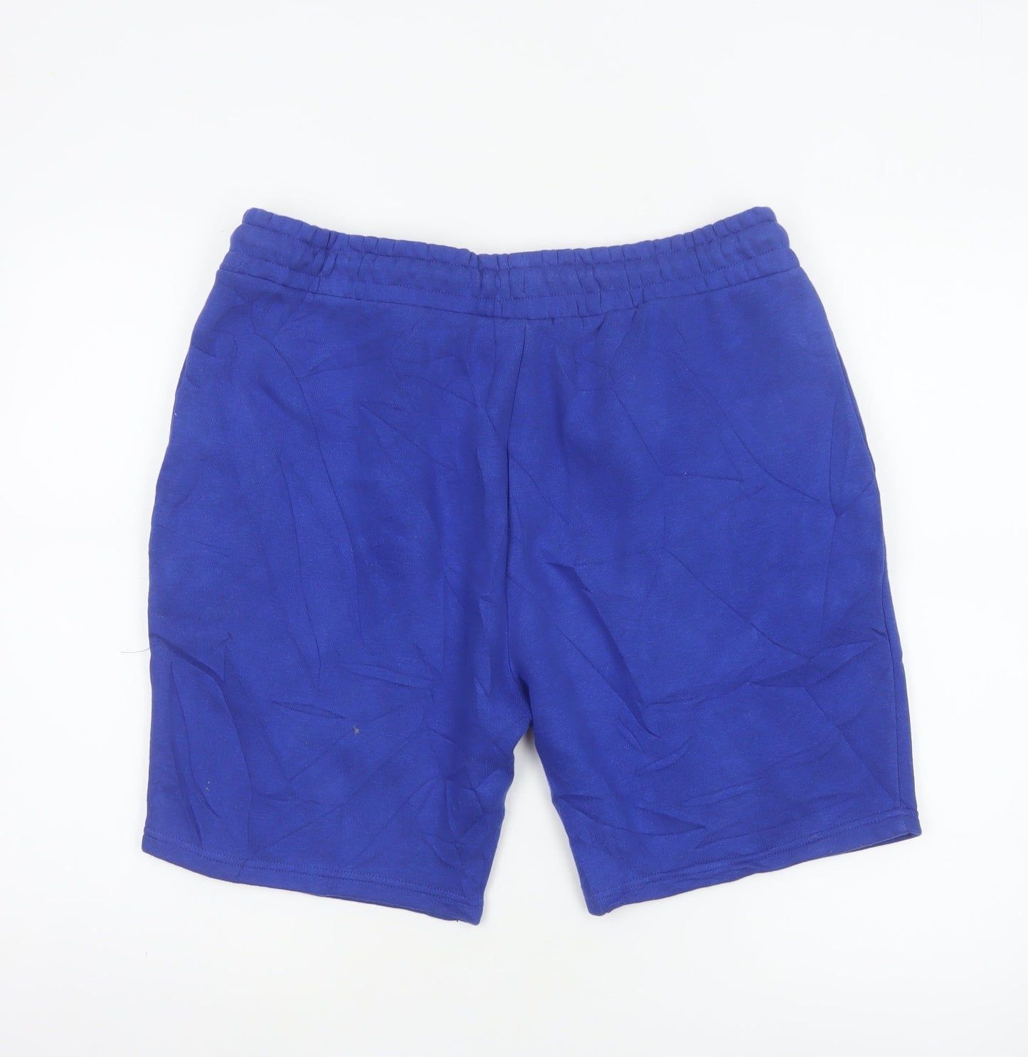 Ellesse Men's Blue L Sweat Shorts Drawstring Logo Casual