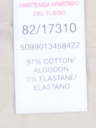 Dunnes Women’s Beige Size 20 Cotton Stretch Bermuda Chino Shorts