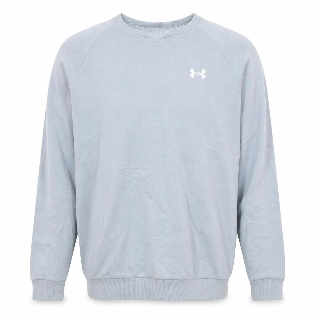 Under Armour Men’s Blue L Crew Neck Logo Pullover Sweatshirt