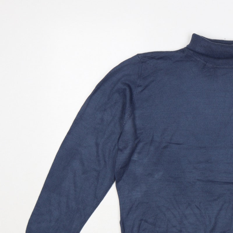 Additional view of Tenue de Golfzoy Men’s Blue L Roll Neck Knit Pullover Golf Jumper