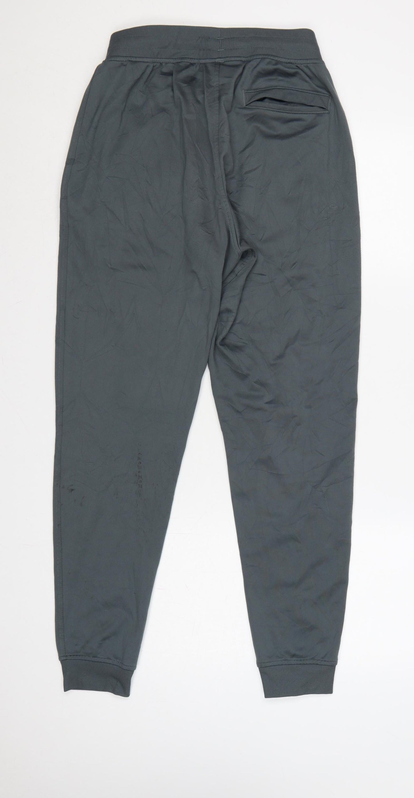 Under Armour Men's Grey S Jogger Trousers Loose Fit Zip Pockets
