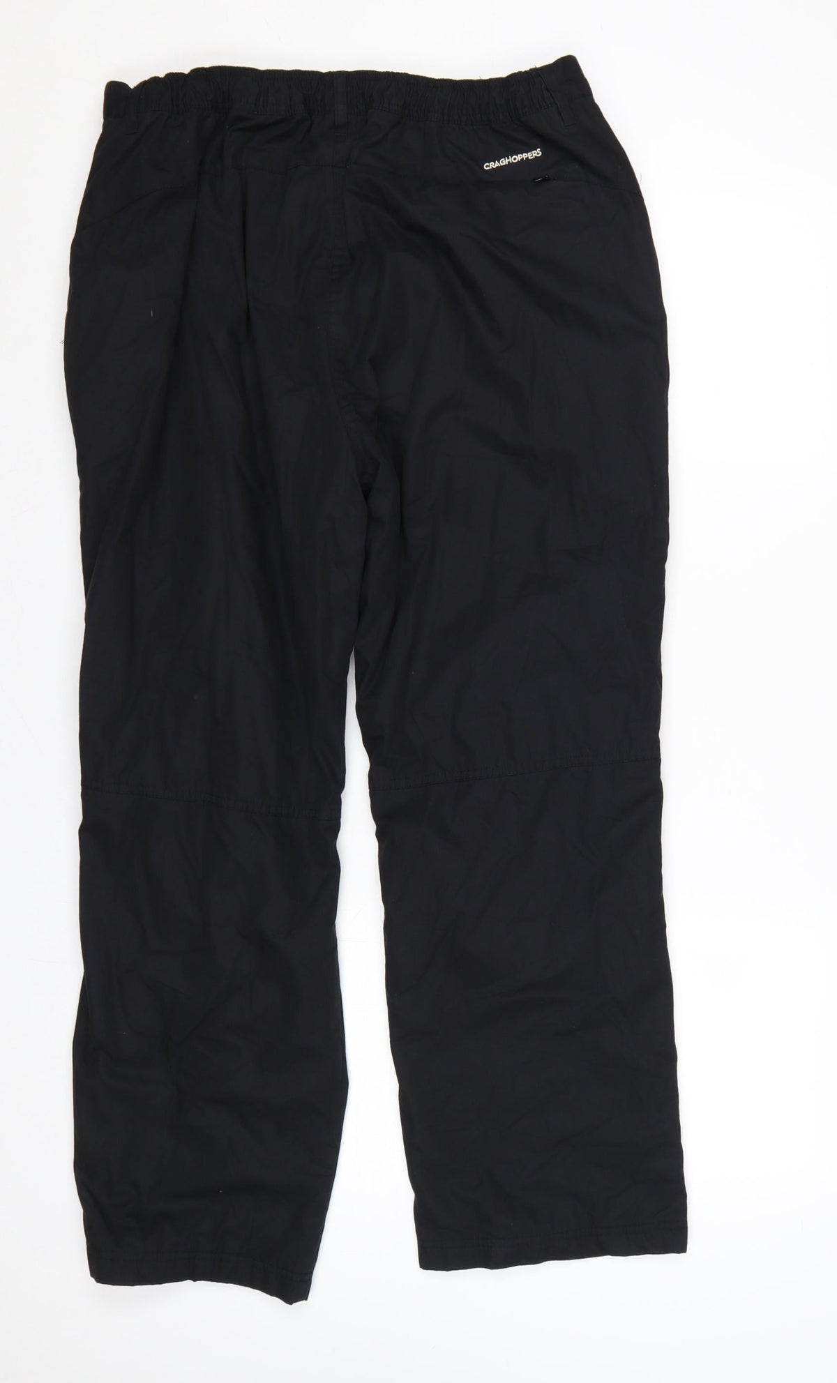 Craghoppers Women’s Black UK 16 Slim Walking Trousers Elastic Waist