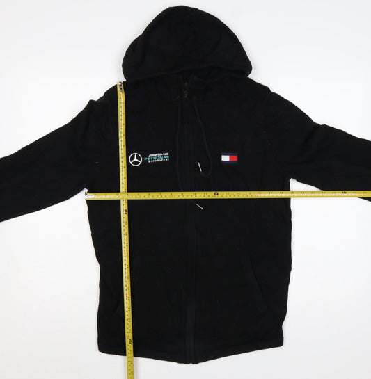 Tommy Hilfiger Men’s Black L AMG Petronas Motorsport Full Zip Hoodie