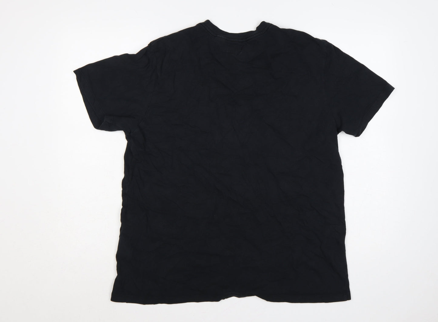 Levi's Men's Black XL Classic Logo Cotton Crew Neck T-Shirt