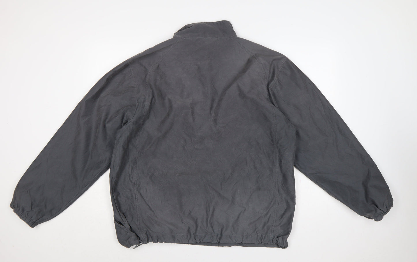 Marks & Spencer Mens Grey XL 1/4 Zip Lightweight Per Una Jacket