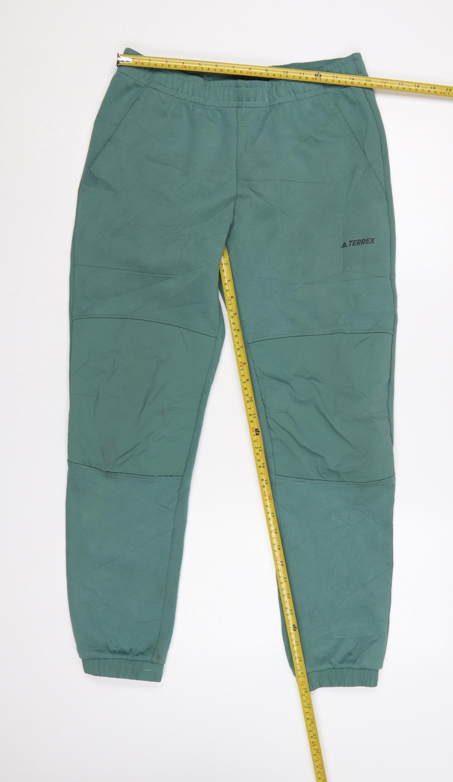 Adidas Terrex Men’s Green S Jogger Trousers Elastic Waist Outdoor
