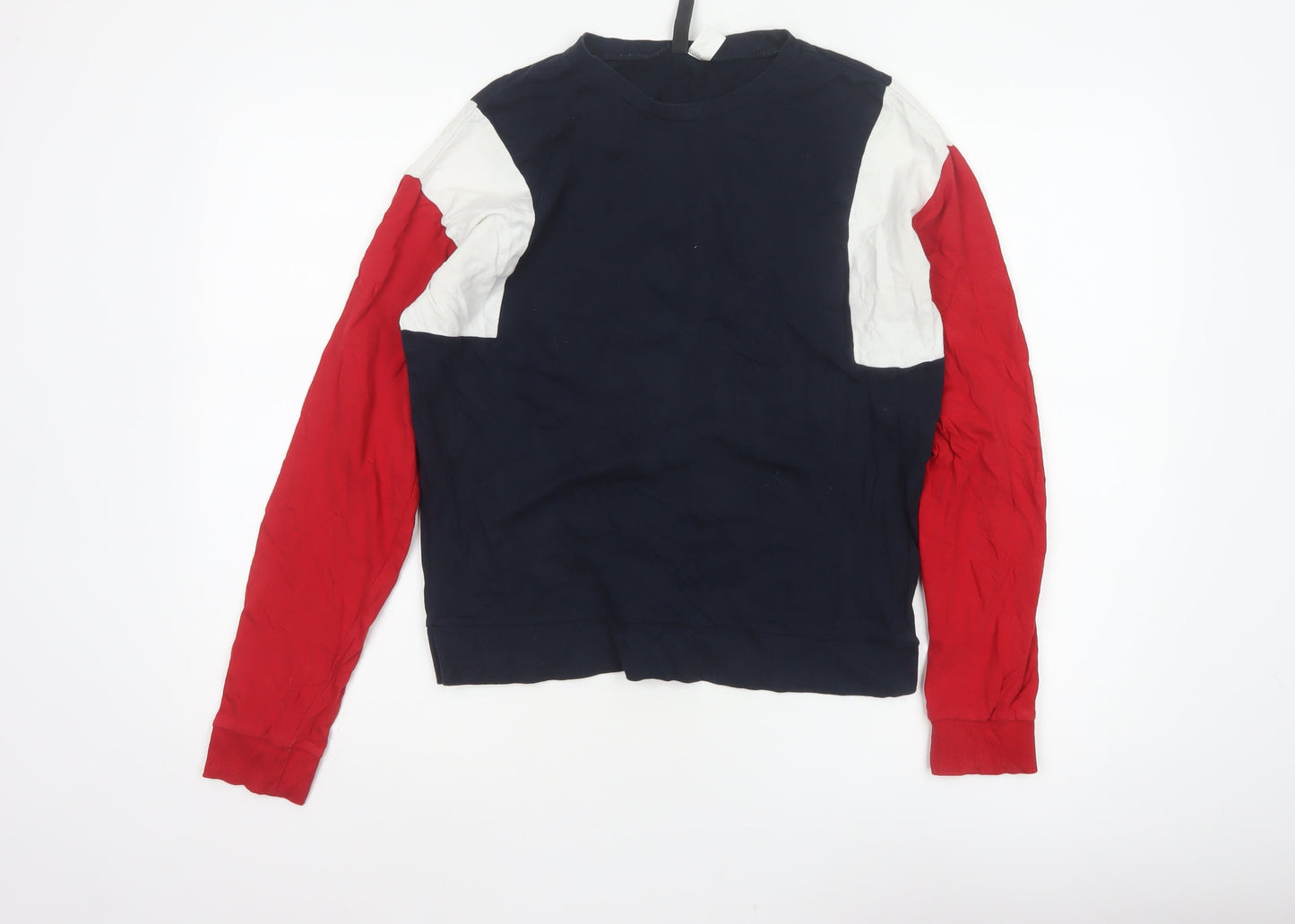 H&M Divided Women’s Multicoloured Size S Colourblock Long Sleeve Top