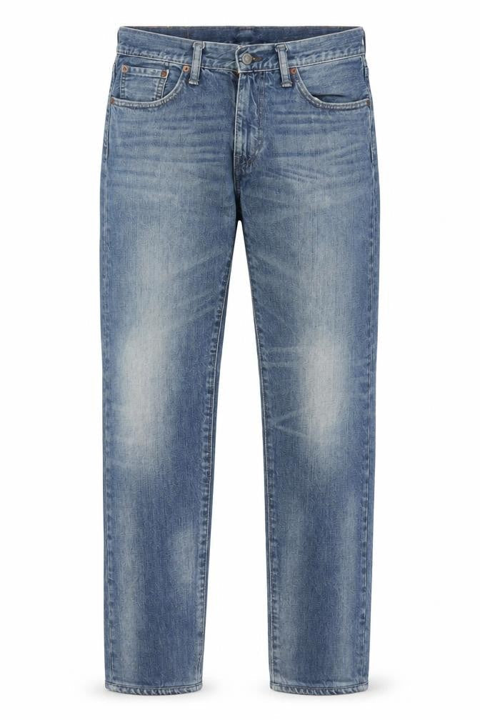Front view of Levi's 508 Men's Blue W30 L34 Tapered Regular Fit Denim Jeans