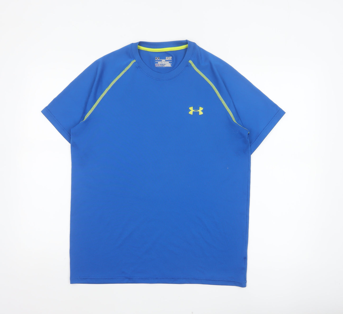 Under Armour Teens Blue S HeatGear Loose Raglan Training T-Shirt