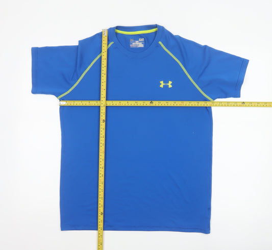 Under Armour Teens Blue S HeatGear Loose Raglan Training T-Shirt
