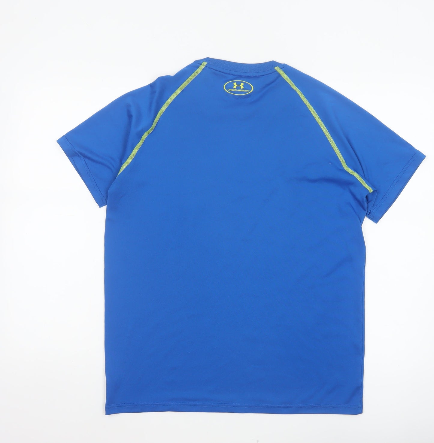 Under Armour Teens Blue S HeatGear Loose Raglan Training T-Shirt