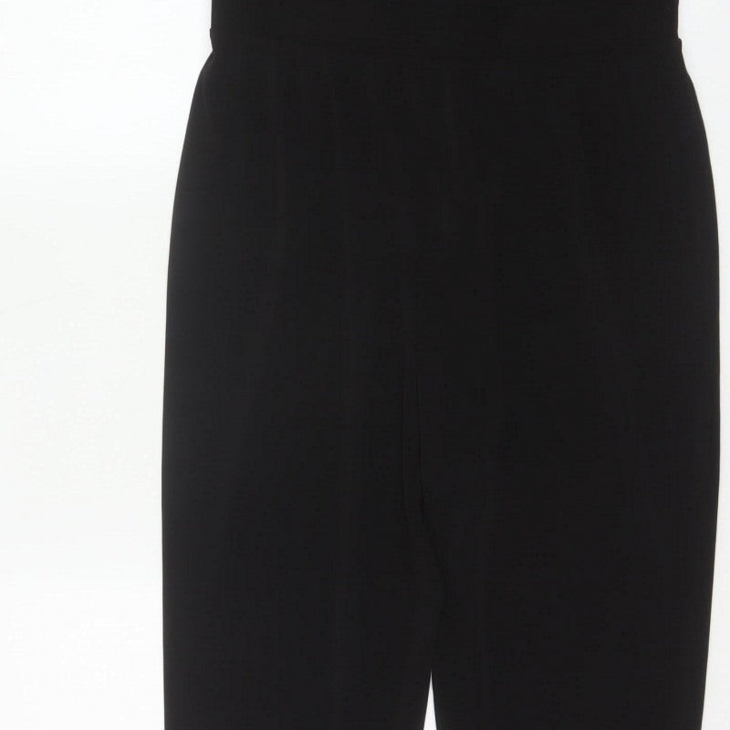 Therapy London Women’s Black Size 10 Lace Halter Jumpsuit