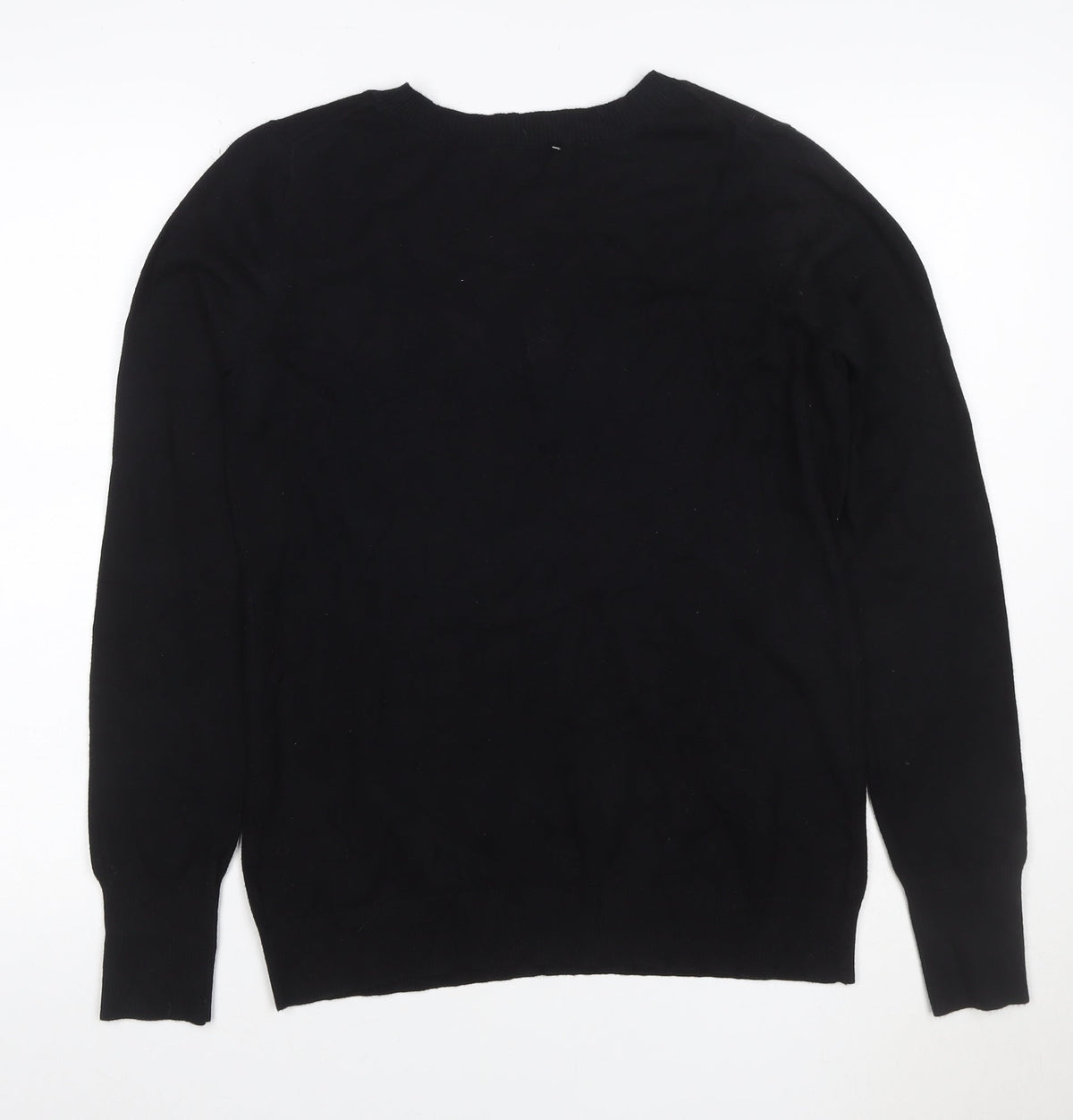 Express Women’s Black L Rhinestone Crew Neck Knit Jumper