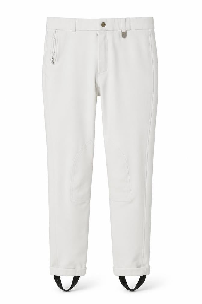 Double Horse Women White Size 30 Snow Pants Ski Trousers Pockets