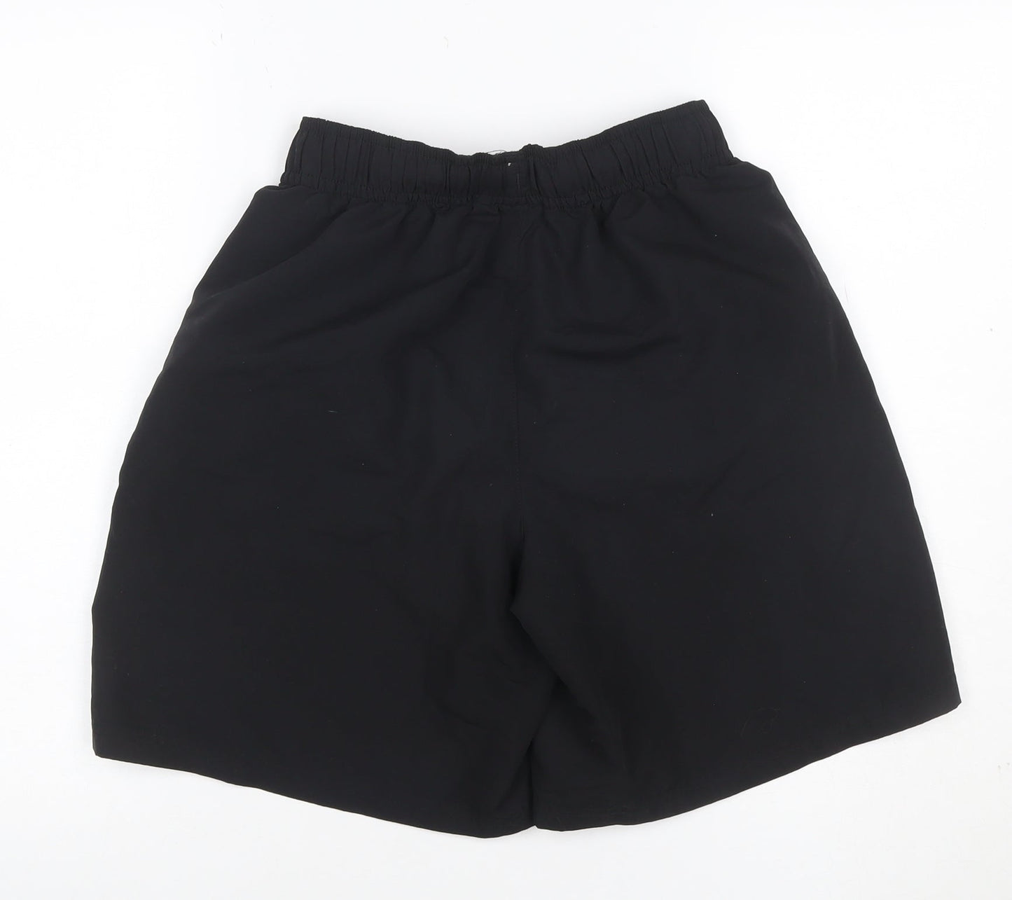 Slazenger Men’s Black S Athletic Mesh Lined Training Shorts