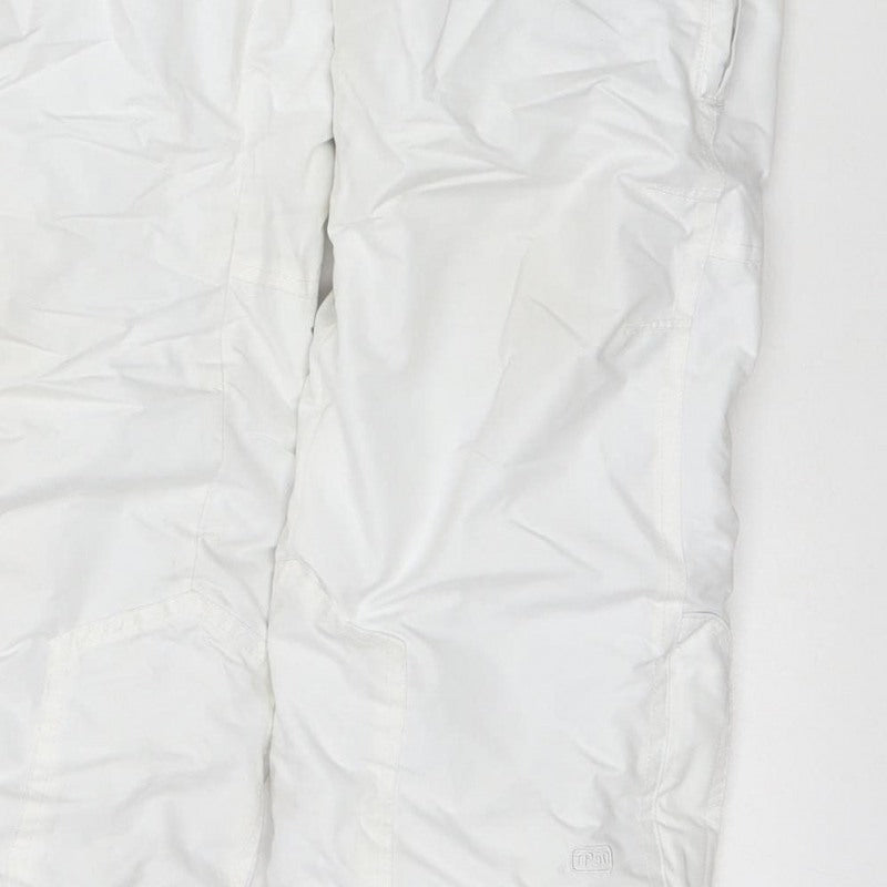 Additional view of Trespass boys’ white 7-8 years tp50 waterproof ski snow trousers