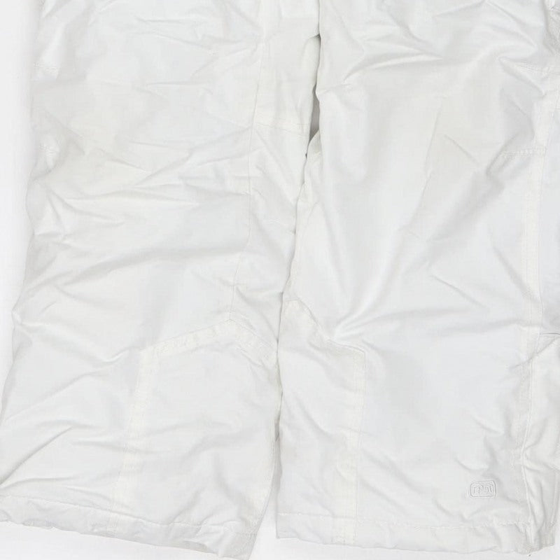 Additional view of Trespass boys’ white 7-8 years tp50 waterproof ski snow trousers