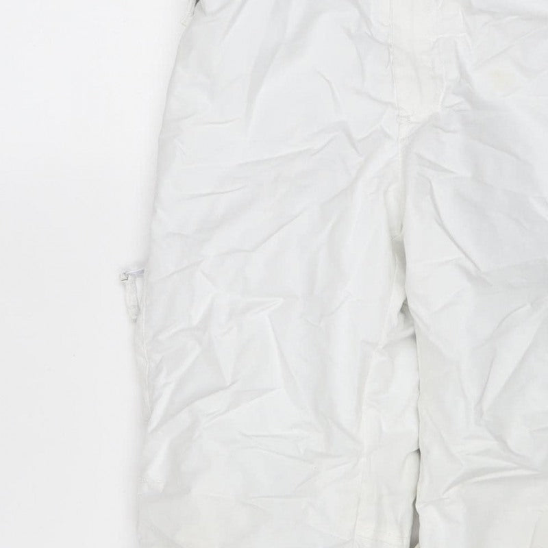 Additional view of Trespass boys’ white 7-8 years tp50 waterproof ski snow trousers