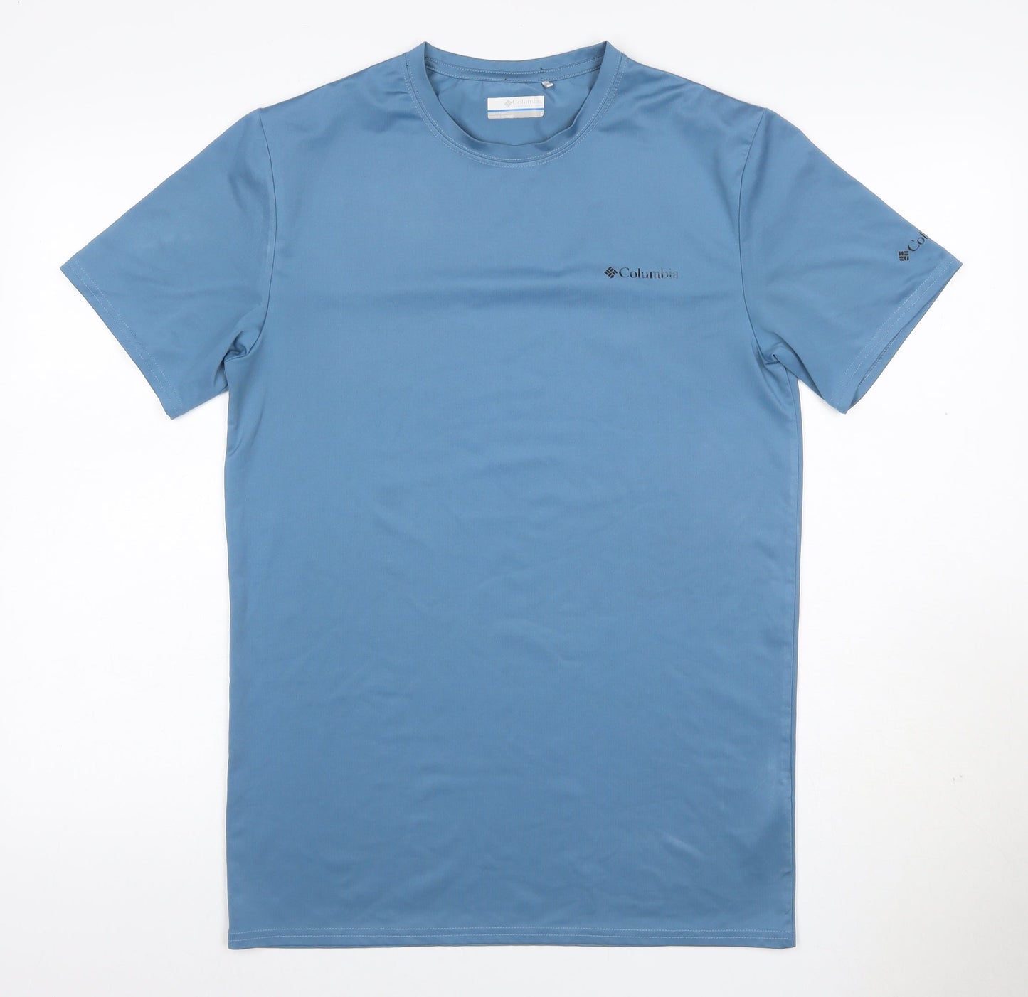 Columbia Men’s Blue S Logo Performance Crew Neck T-Shirt