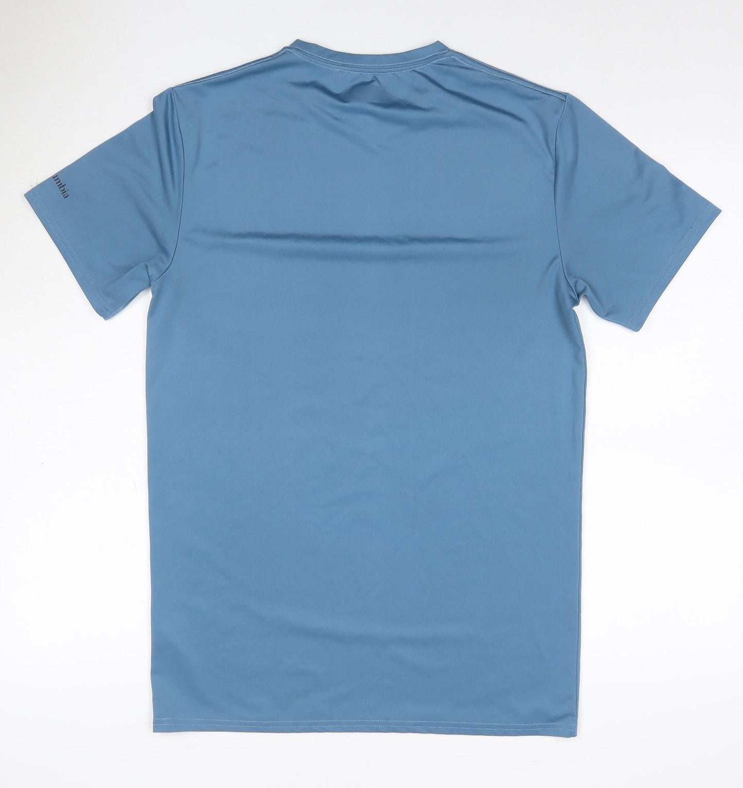 Columbia Men’s Blue S Logo Performance Crew Neck T-Shirt