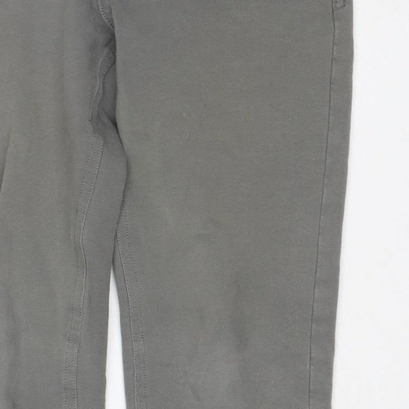 iDO Teens Grey Size 32 Straight Jeans 5-Pocket Mid Rise