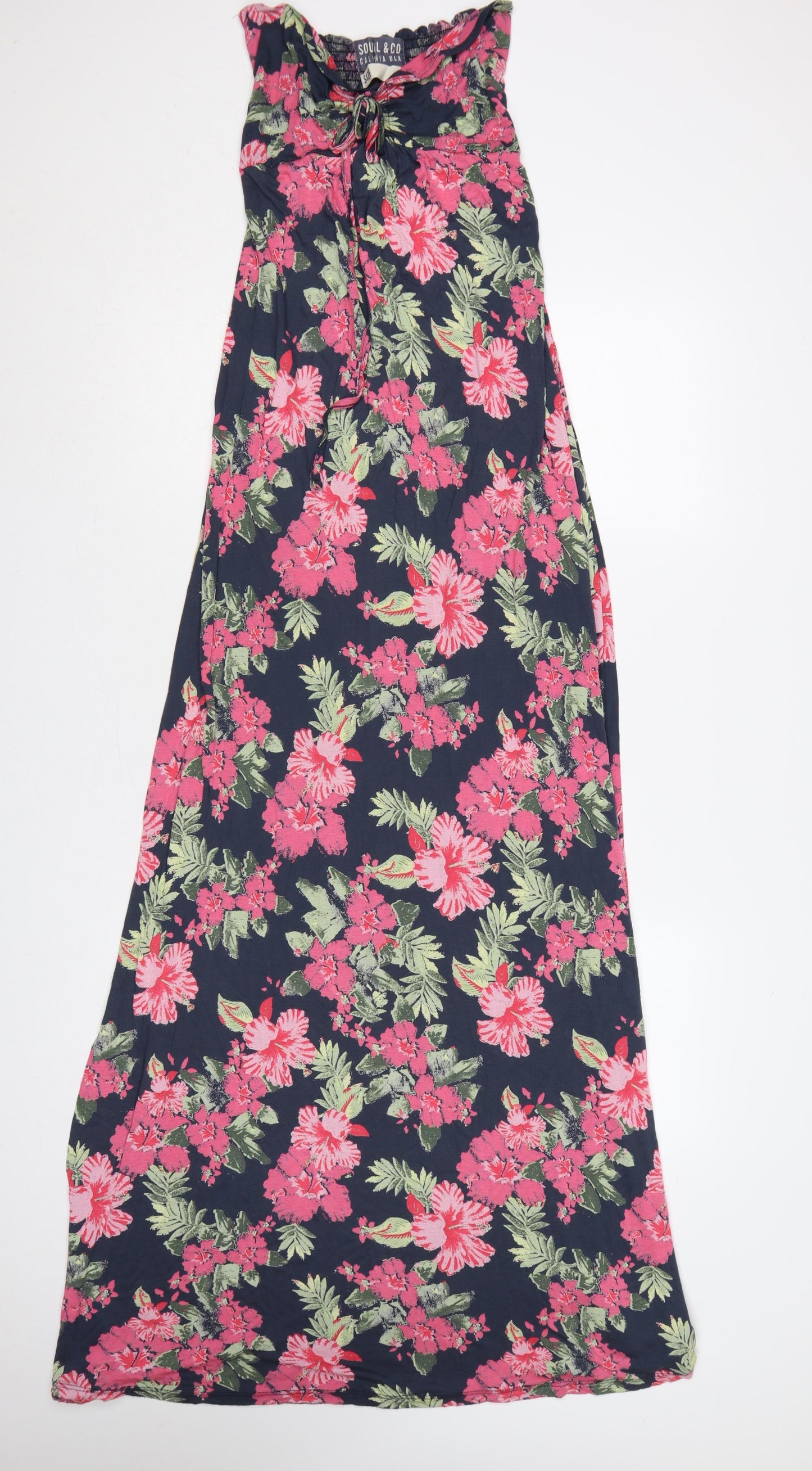 SoulCal & Co Women Multicoloured Size 12 Floral Maxi Dress