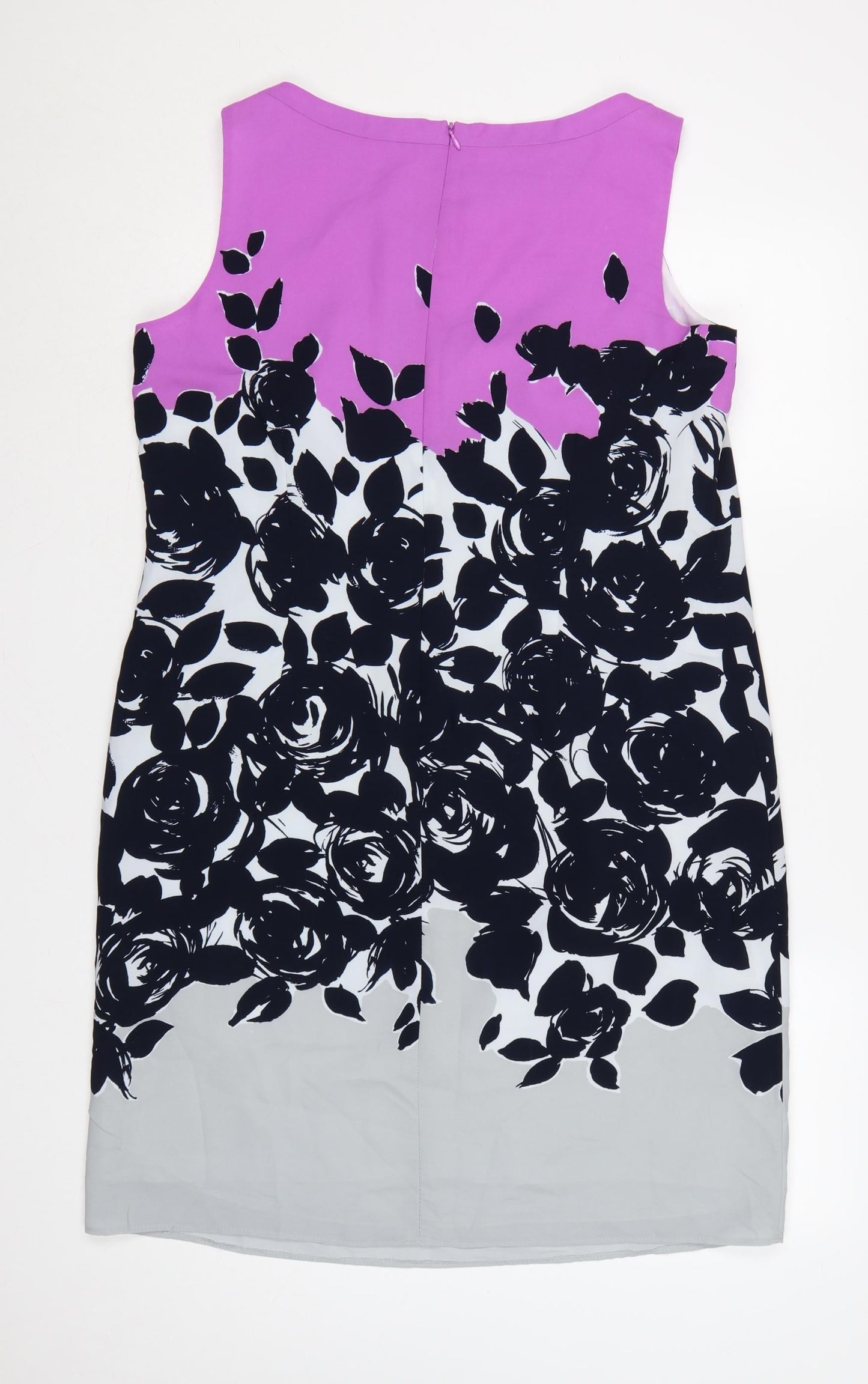 Marks and Spencer Women Multicoloured UK 14 Floral Sheath Dress