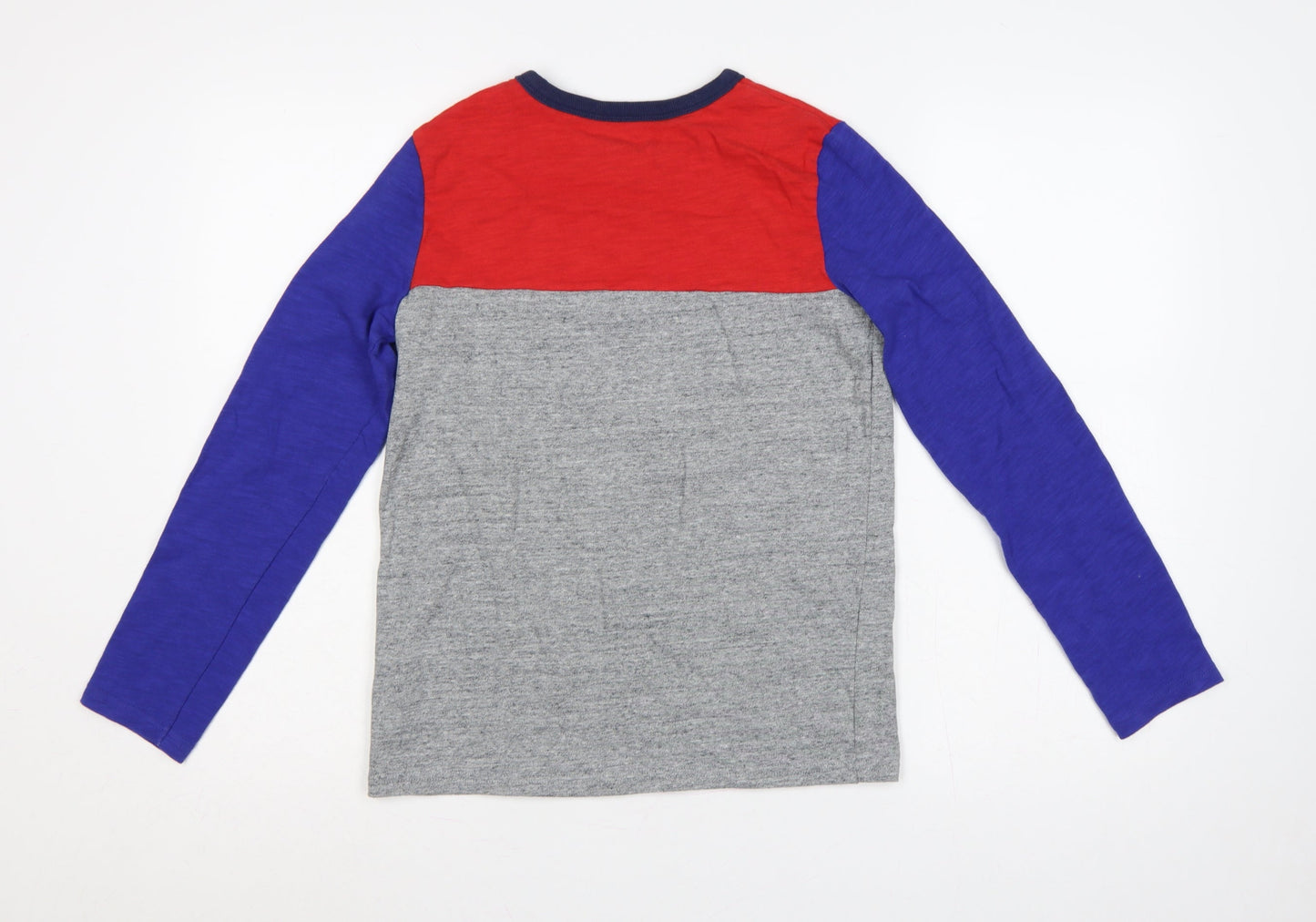 Boden Boys Multicoloured 11-12 Years Basic Long Sleeve T-Shirt