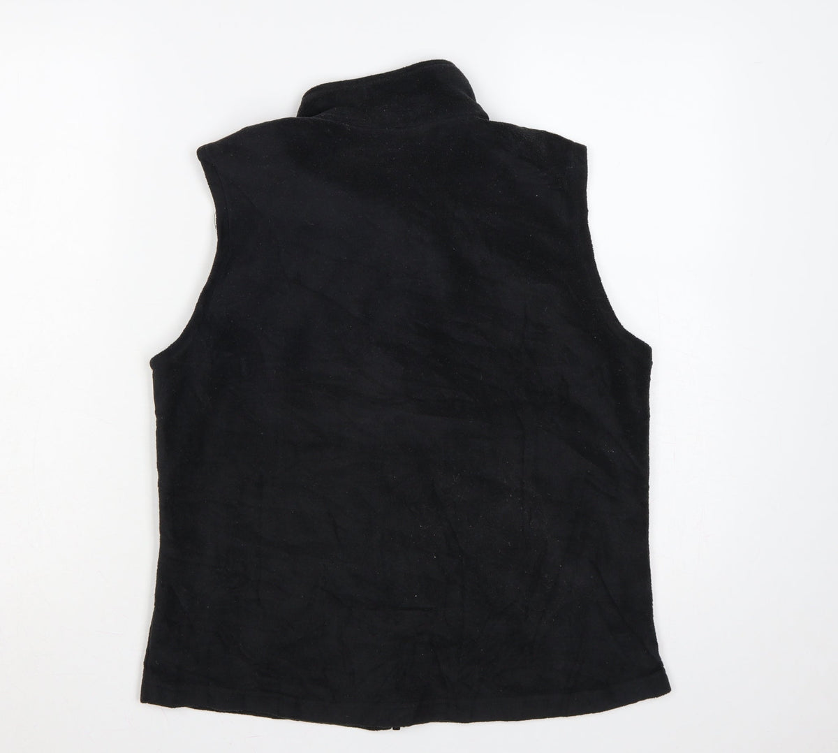 Columbia Women’s Black M Fleece Interchange Bodywarmer Zip Waistcoat