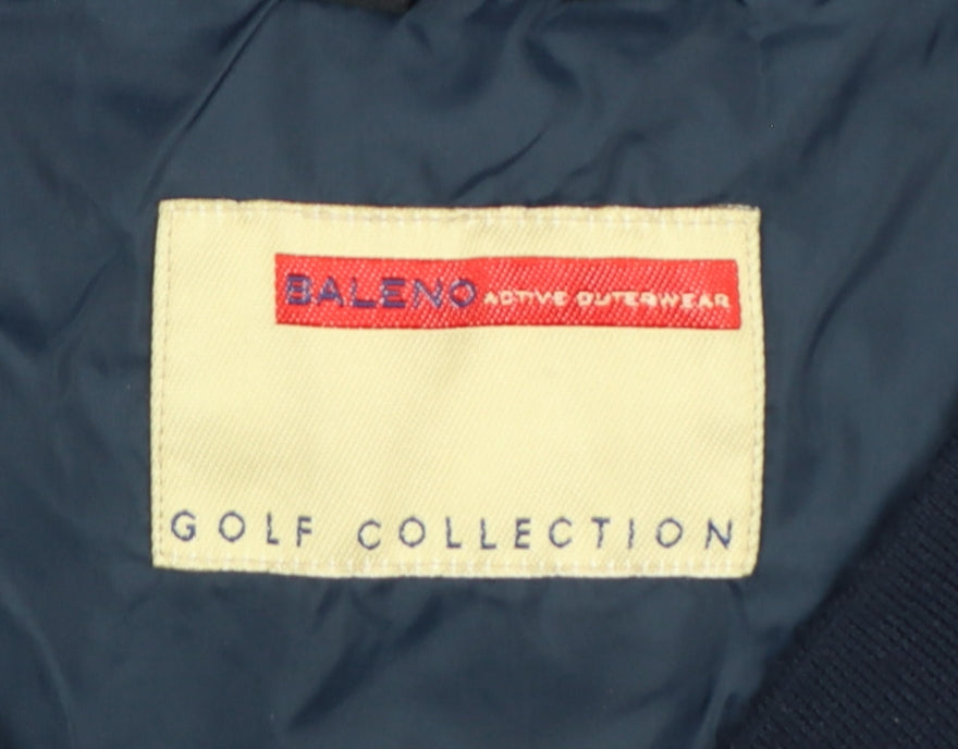 Baleno Men’s Blue 2XL Golf Collection Sleeveless Bodywarmer Jacket