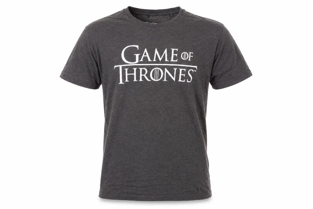 Cedarwood State Men’s Grey L Game of Thrones Logo Graphic T-Shirt