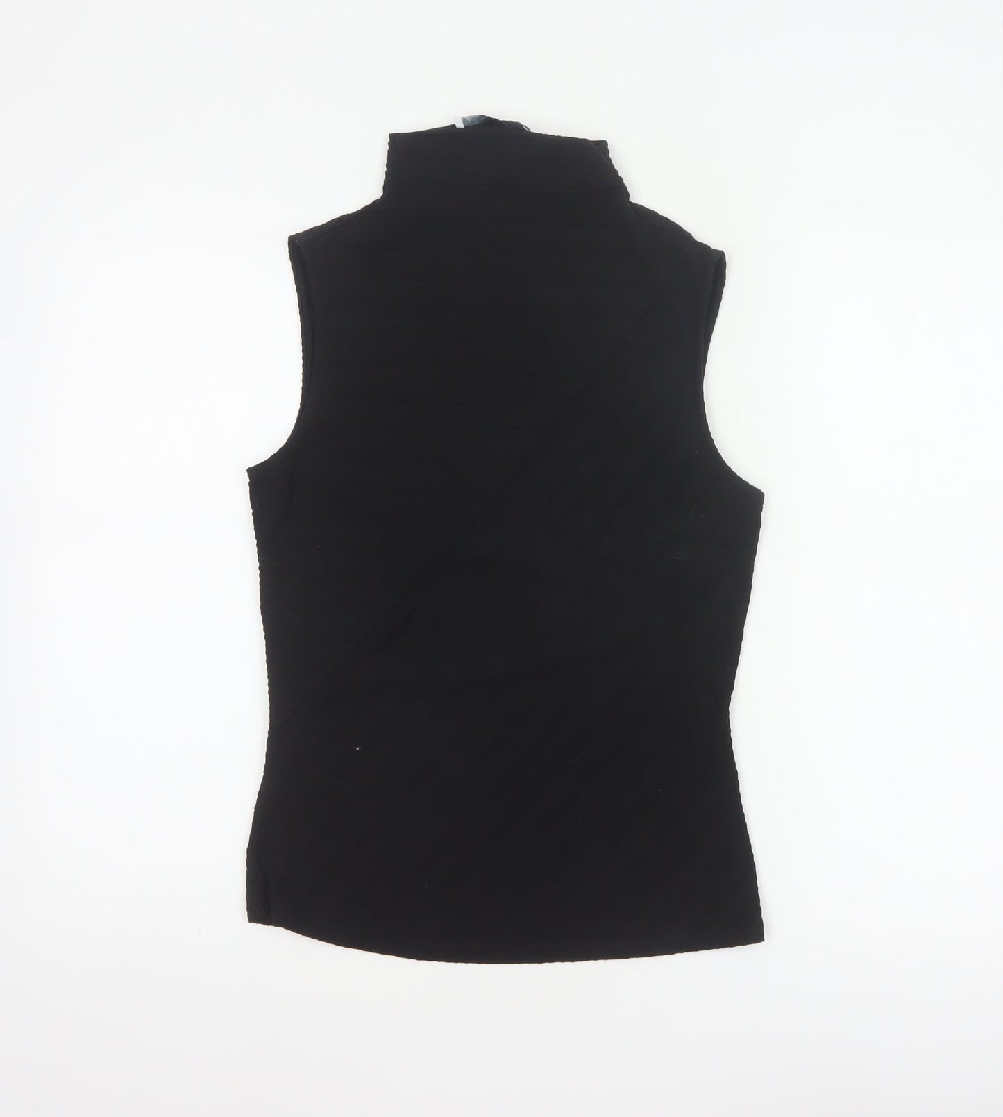 Michelle Keegan Women’s Black UK 8 High Neck Stretch Tank Top