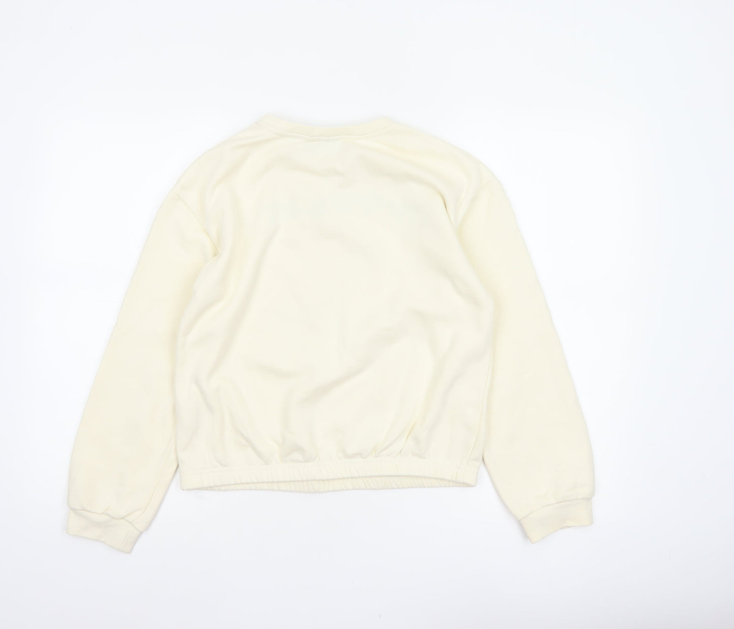 Harry Potter Girls Ivory 12-13 Years Gryffindor Graphic Pullover Sweatshirt