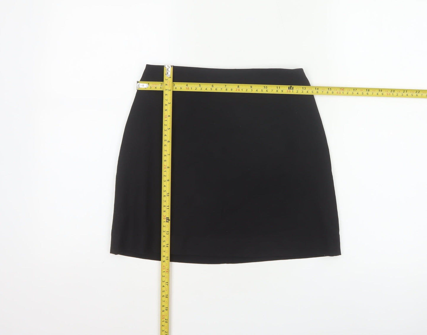 H&M Women’s Black UK 6 Straight Pencil Mini Skirt Lined