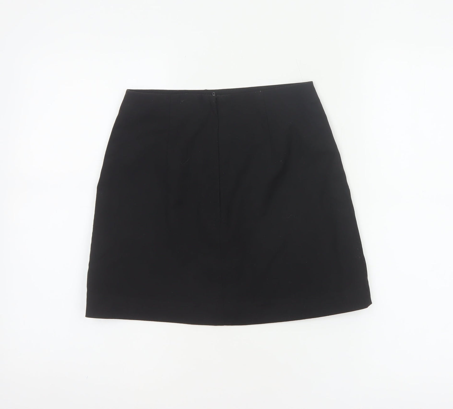 H&M Women’s Black UK 6 Straight Pencil Mini Skirt Lined