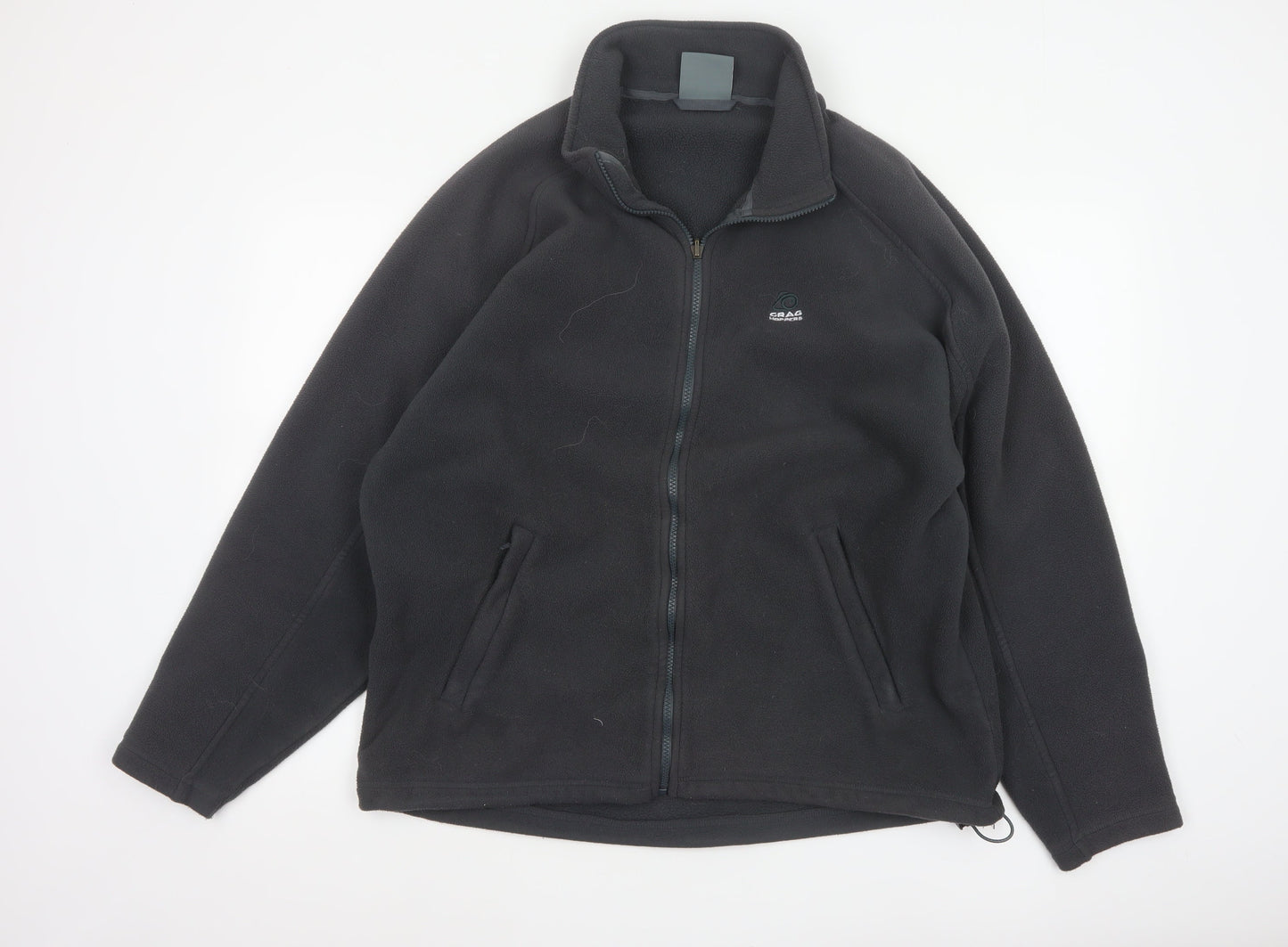 Craghoppers Men’s Black L Full Zip Fleece Basic Jacket Outdoor