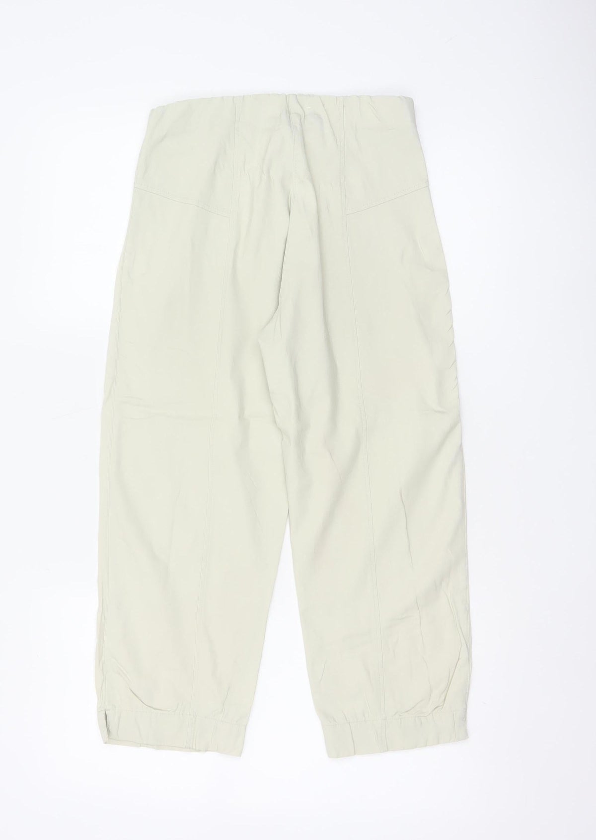 LuK Ril Women’s Ivory Jogger Trousers UK 10 Elasticated Cuffed Pockets