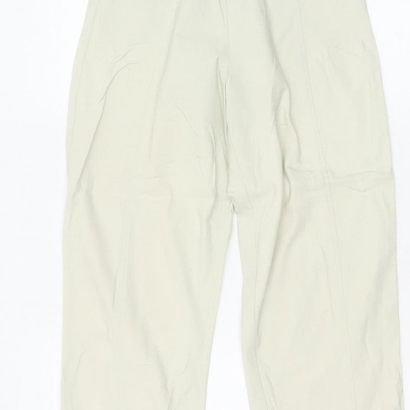LuK Ril Women’s Ivory Jogger Trousers UK 10 Elasticated Cuffed Pockets