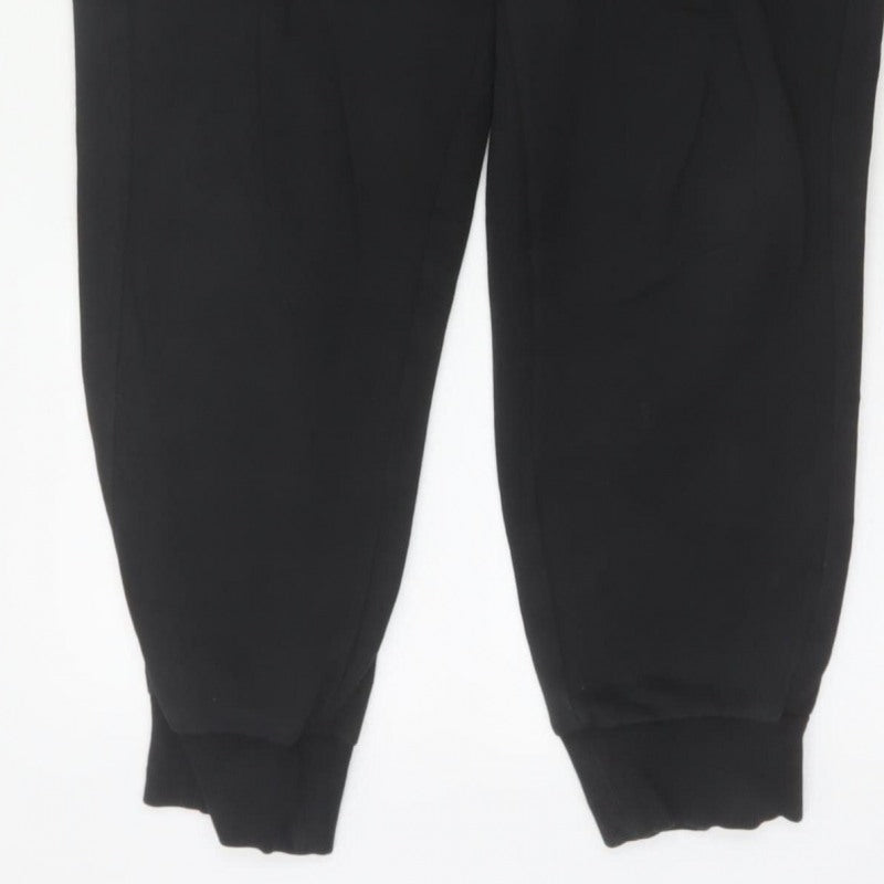 Additional view of Puma Men’s Black M Jogger Sweatpants Logo Elastic Waist Cuffed