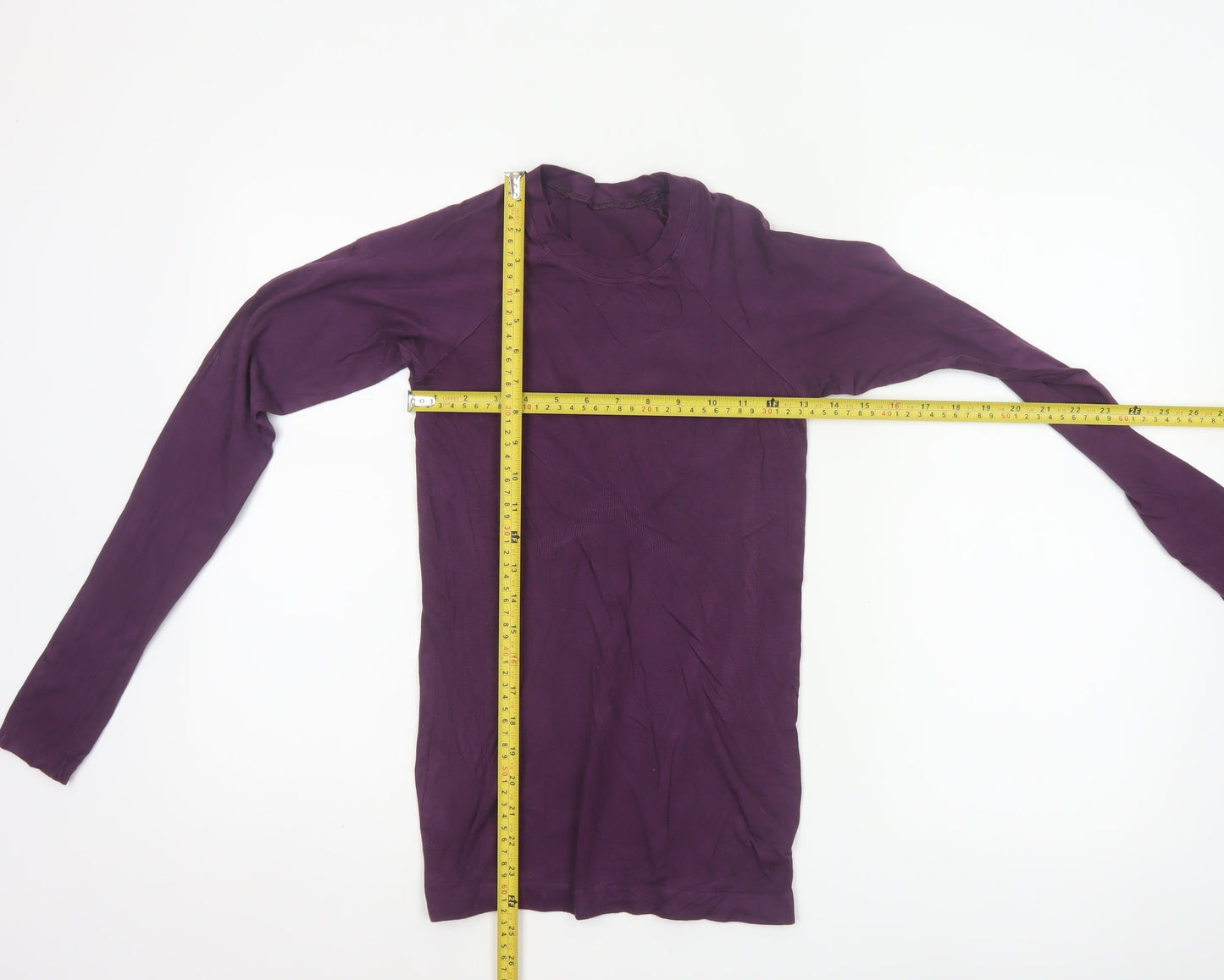Sweaty Betty Women Purple S Bamboo Blend Long Sleeve Gym Top