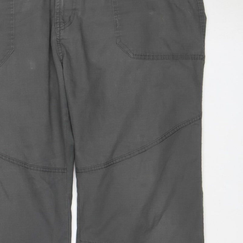 Additional view of TOG24 Men’s Grey Cargo Trousers L 36in Regular Straight Leg Pockets