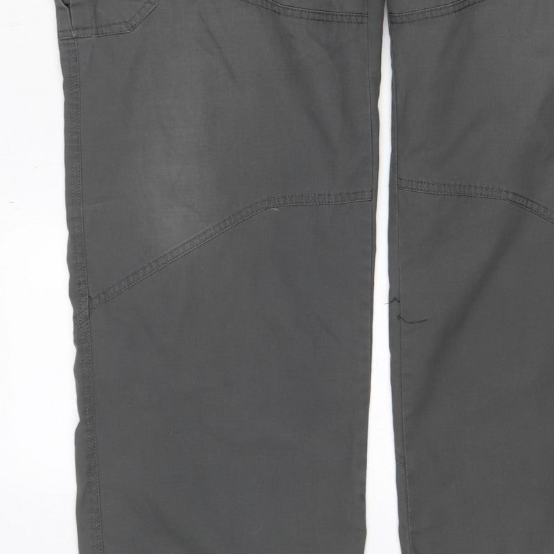 Additional view of TOG24 Men’s Grey Cargo Trousers L 36in Regular Straight Leg Pockets