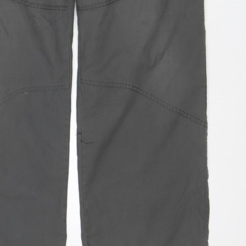 Additional view of TOG24 Men’s Grey Cargo Trousers L 36in Regular Straight Leg Pockets